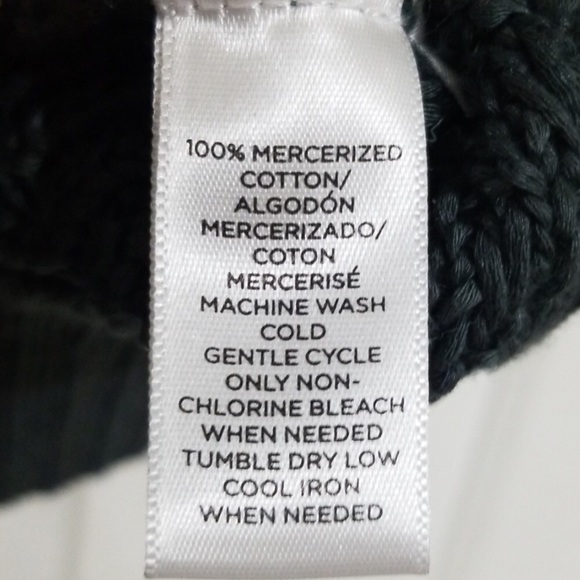 LOFT Mercerized Cotton Basket Weave Sweater - Picture 6 of 7